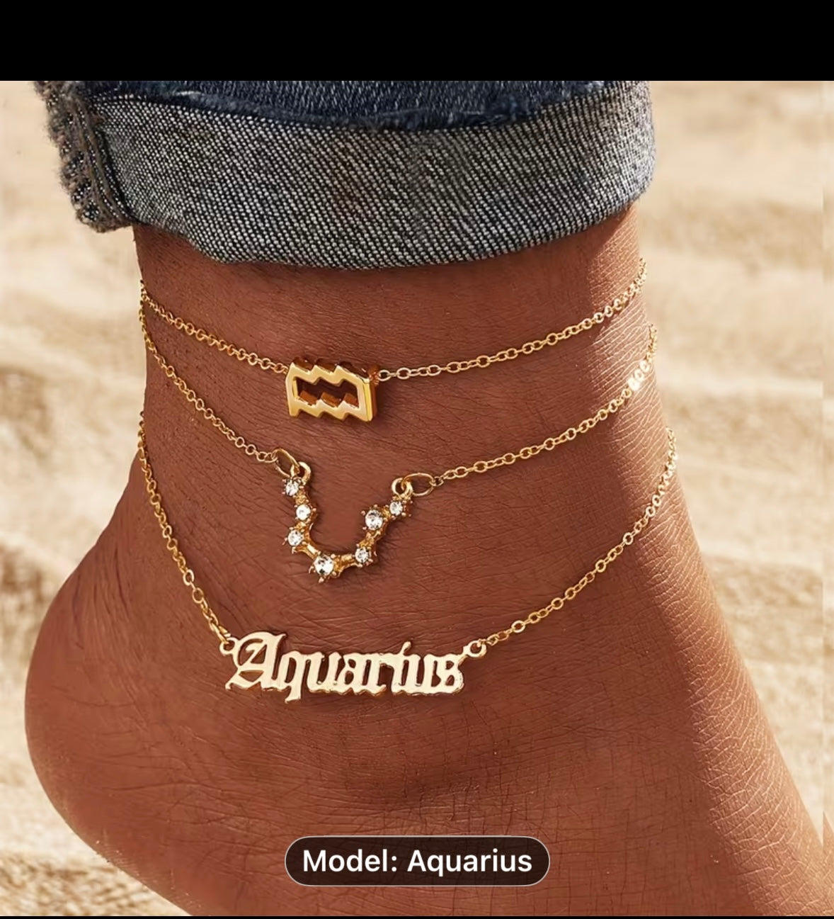 Zodiac Anklets