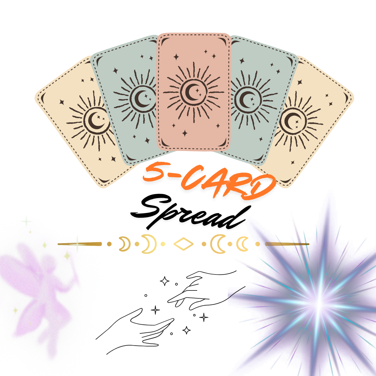 5 card spread