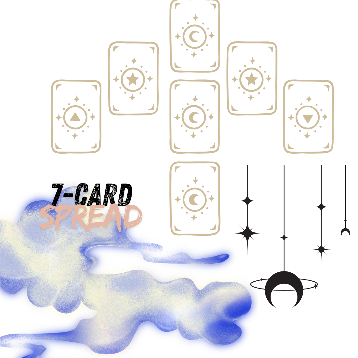7 card spread